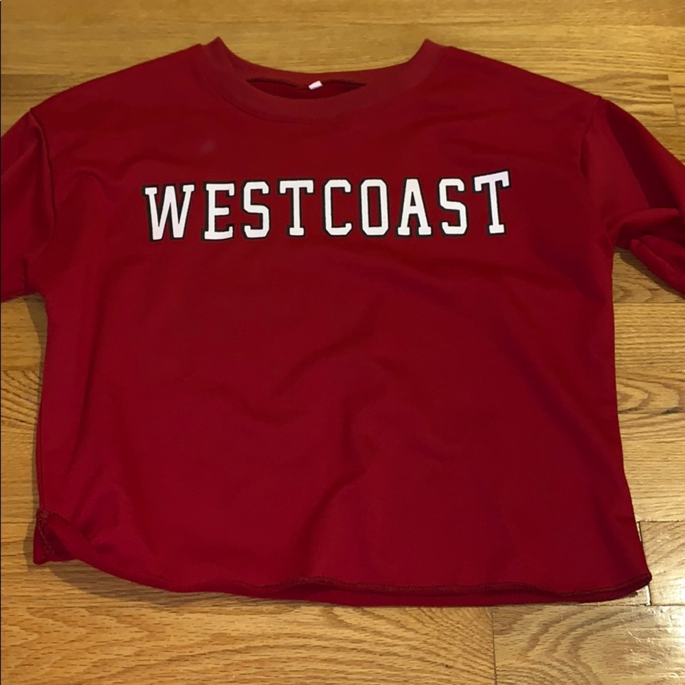 cropped heavy long sleeve